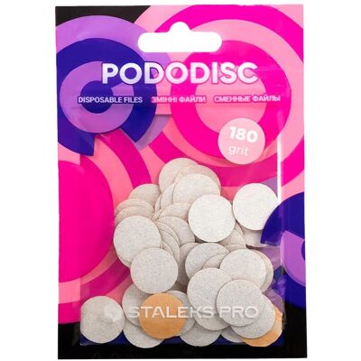 Staleks - Pododisc Pro Expert - Blanco - S - Pododisc pad Staleks - Pododisc Pro Expert - Blanco - S - Pododisc pad