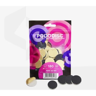 Staleks - Pododisc Acolchado Pro L 80W - Pododisco de repuesto Staleks - Pododisc Acolchado Pro L 80W - Pododisco de repuesto