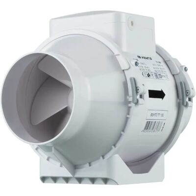 Vents Ventilador Inline TT 125 - Alta Presión, Bajo Ruido - Blanco Vents Ventilador Inline TT 125 - Alta Presión, Bajo Ruido - Blanco