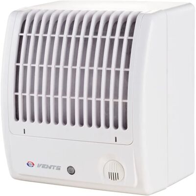 Vents White 100 CF Turbo T Wall Fan - Wall, 29W, 122m3/h Vents White 100 CF Turbo T Wall Fan - Wall, 29W, 122m3/h