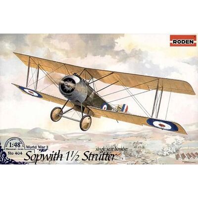 Roden Sopwith 1/48 Maßstab einsitziger Bomber Modellbausatz Roden Sopwith 1/48 Maßstab einsitziger Bomber Modellbausatz