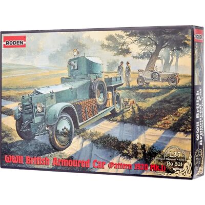 Kit de Modèle Militaire Roden 801 - Échelle 1/35 - Pour Véhicules & Figurines - Publicité Kit de Modèle Militaire Roden 801 - Échelle 1/35 - Pour Véhicules & Figurines - Publicité