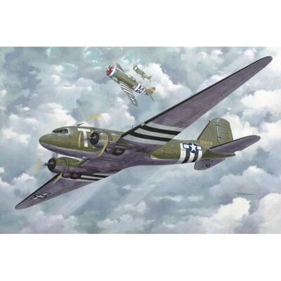 Maquette d'avion Douglas C-47 Skytrain 1/144 - Publicité Maquette d'avion Douglas C-47 Skytrain 1/144 - Publicité