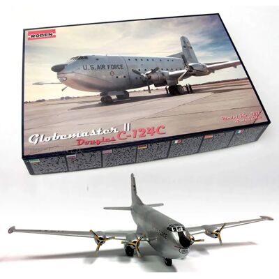 Roden 311 - Kit Maquette Douglas C-124C Globemaster II - Échelle 1:144 - Publicité Roden 311 - Kit Maquette Douglas C-124C Globemaster II - Échelle 1:144 - Publicité