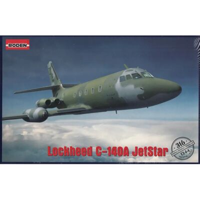 Roden Lockheed C- 140A Jetstar Modellbausatz - 1:144 Flugzeug Roden Lockheed C- 140A Jetstar Modellbausatz - 1:144 Flugzeug