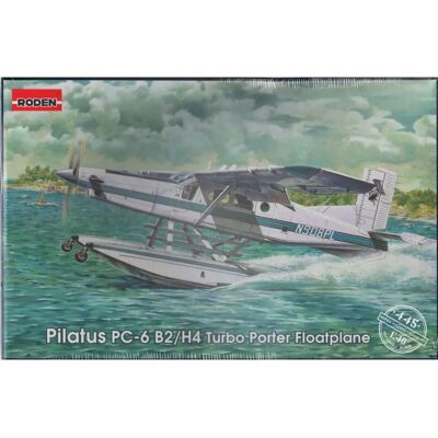 Roden 445 Pilatus PC-6/B2-H4 Floats Échelle 1/48 - Maquette d'avion - Publicité Roden 445 Pilatus PC-6/B2-H4 Floats Échelle 1/48 - Maquette d'avion - Publicité