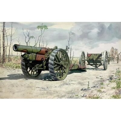 Roden 1:72 Modellbausatz - WWI 8-Zoll Haubitze - Militärmodell Roden 1:72 Modellbausatz - WWI 8-Zoll Haubitze - Militärmodell
