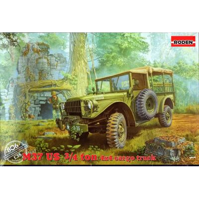 Roden 1:35 Dodge M37 Militärmodell - LKW Roden 1:35 Dodge M37 Militärmodell - LKW