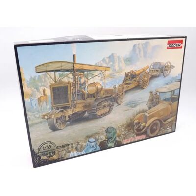 Maquette militaire Roden 1/35 Holt 75 Tracteur et obusier Mk VI - Publicité Maquette militaire Roden 1/35 Holt 75 Tracteur et obusier Mk VI - Publicité