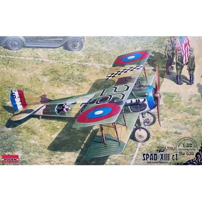 Roden SPAD XIIIc1 1/32 - Modellbausatz - Flugzeug Roden SPAD XIIIc1 1/32 - Modellbausatz - Flugzeug