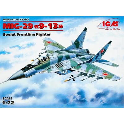 ICM Mikoyan MiG-29 Modelbouwpakket - 1:72 Vliegtuig ICM Mikoyan MiG-29 Modelbouwpakket - 1:72 Vliegtuig