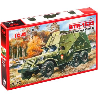 ICM BTR-152S Militärmodellbausatz - 1:72 ICM BTR-152S Militärmodellbausatz - 1:72