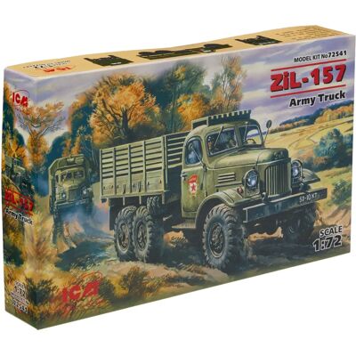 ICM ZIL-157 Armeefahrzeug Modellbausatz - Maßstab 1:72 ICM ZIL-157 Armeefahrzeug Modellbausatz - Maßstab 1:72