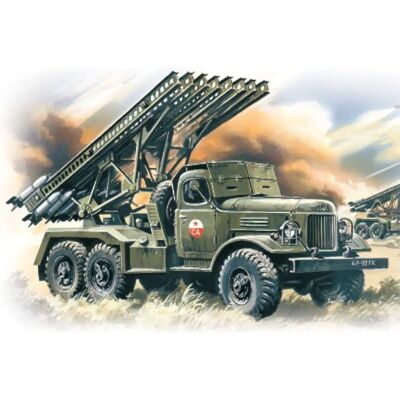 ICM BM-13-16 Katiusha Militärmodell - 1:72 Maßstab ICM BM-13-16 Katiusha Militärmodell - 1:72 Maßstab