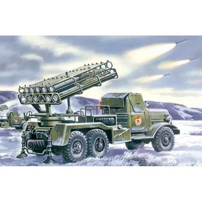 ICM BM-24-12 Katiusha - Militärmodellbausatz - 1:72 ICM BM-24-12 Katiusha - Militärmodellbausatz - 1:72