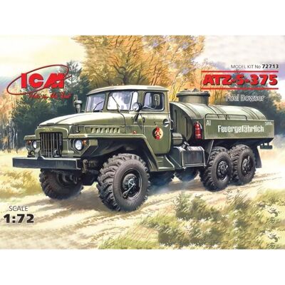 Maquette Camion Citerne ATZ-5-375 - Maquette Militaire - Publicité Maquette Camion Citerne ATZ-5-375 - Maquette Militaire - Publicité