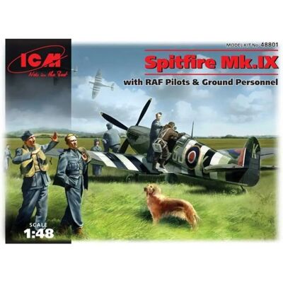 ICM Supermarine Spitfire 1:48 - Maquette d'avion - Publicité ICM Supermarine Spitfire 1:48 - Maquette d'avion - Publicité