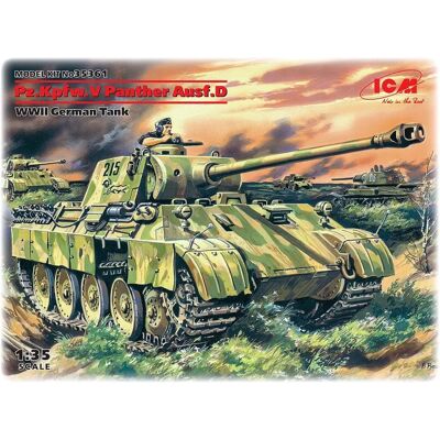 ICM 1:35 Militärmodell - Pz.Kfw.V Ausf.D Panther ICM 1:35 Militärmodell - Pz.Kfw.V Ausf.D Panther