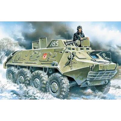 ICM BTR-60PB geschütztes Personalfahrzeug Maßstab 1:72 - Militärmodellbau ICM BTR-60PB geschütztes Personalfahrzeug Maßstab 1:72 - Militärmodellbau