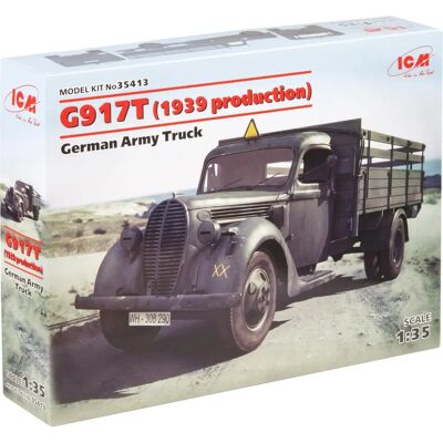 ICM G917T Militärmodellbausatz - 1:35 Skala - Deutscher Armeewagen ICM G917T Militärmodellbausatz - 1:35 Skala - Deutscher Armeewagen
