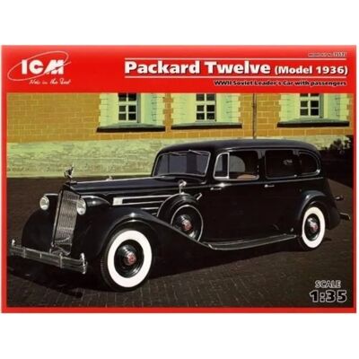 ICM Packard Twelve 1936 WWII sowjetischer Führerwagen - Modellbausatz ICM Packard Twelve 1936 WWII sowjetischer Führerwagen - Modellbausatz