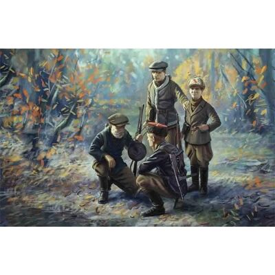 ICM 35631 - Sowjetische Partisanen - 1:35 Modellfiguren ICM 35631 - Sowjetische Partisanen - 1:35 Modellfiguren