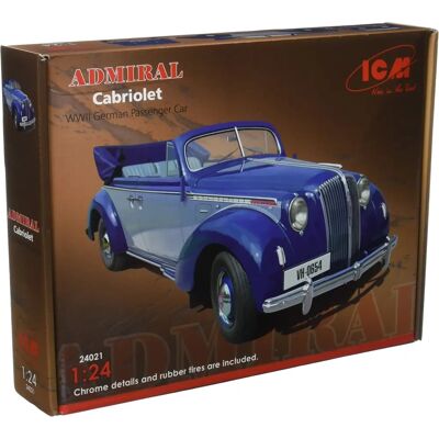 ICM 24021 Wehrmacht Passagierauto Modellfigur - 1:24 Skala ICM 24021 Wehrmacht Passagierauto Modellfigur - 1:24 Skala