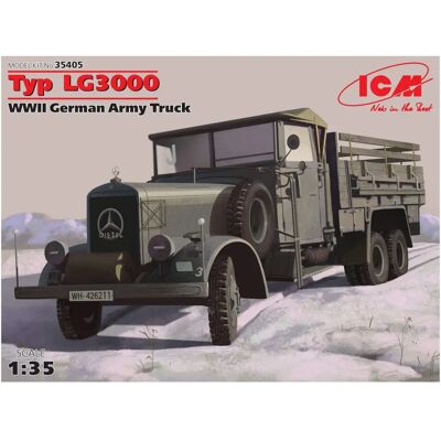 ICM LG3000 - WWII Deutsches Armeefahrzeug - Maßstab 1:35 ICM LG3000 - WWII Deutsches Armeefahrzeug - Maßstab 1:35