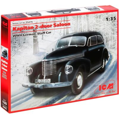 ICM M35476 - Militärmodellbaukasten - 1:35 - Deutscher Stabswagen WWII ICM M35476 - Militärmodellbaukasten - 1:35 - Deutscher Stabswagen WWII