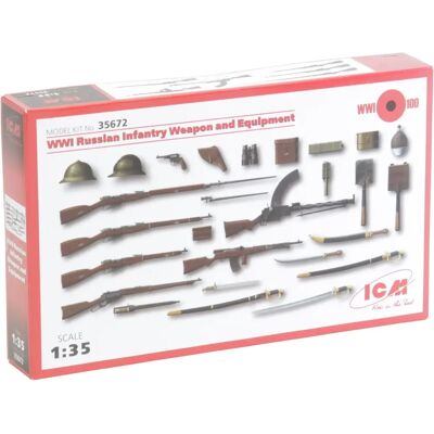 ICM Russische Infanterie Modellfiguren - 1:35 ICM Russische Infanterie Modellfiguren - 1:35