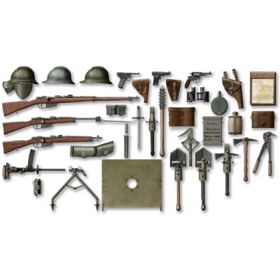 Figurines d'Infanterie Italienne WWI ICM - Échelle 1/35 - Miniatures Historiques - Publicité Figurines d'Infanterie Italienne WWI ICM - Échelle 1/35 - Miniatures Historiques - Publicité