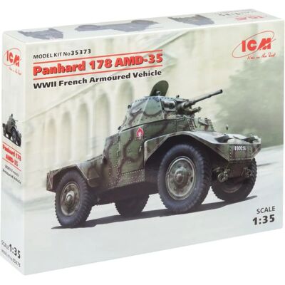 ICM 1:35 Panhard 178 AMD-35 WWII französischer Panzerwagen ICM 1:35 Panhard 178 AMD-35 WWII französischer Panzerwagen