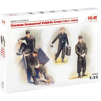 ICM Deutsches Panzerbesatzung - 1:35 - WWII Figuren ICM Deutsches Panzerbesatzung - 1:35 - WWII Figuren