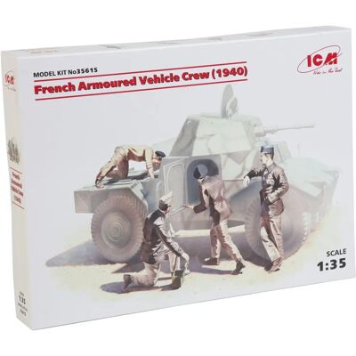 ICM 35615 Französischer Panzermannschaft - Modellfiguren ICM 35615 Französischer Panzermannschaft - Modellfiguren