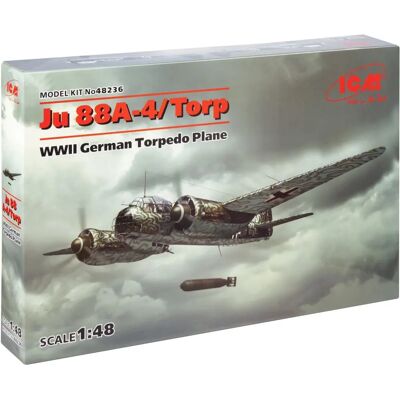 ICM Junkers Ju-88A-4 WWII Modellbausatz - 1:48 ICM Junkers Ju-88A-4 WWII Modellbausatz - 1:48