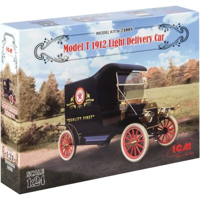 ICM Ford 1912 Voiture de livraison légère Modèle T 1912 - Maquette - Publicité ICM Ford 1912 Voiture de livraison légère Modèle T 1912 - Maquette - Publicité
