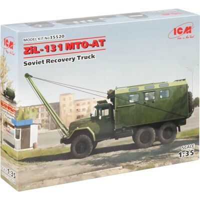 ICM ZiL-131 MTO-AT sowjetischer Bergungswagen - Modellbausatz ICM ZiL-131 MTO-AT sowjetischer Bergungswagen - Modellbausatz