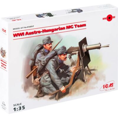 ICM WWI Österreich-Ungarisches MG-Team - Modellfiguren ICM WWI Österreich-Ungarisches MG-Team - Modellfiguren