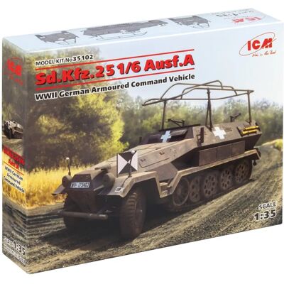ICM Modellkit Sd.Kfz.251/6 Ausf.A - Militärmodell - 1:35 Maßstab ICM Modellkit Sd.Kfz.251/6 Ausf.A - Militärmodell - 1:35 Maßstab