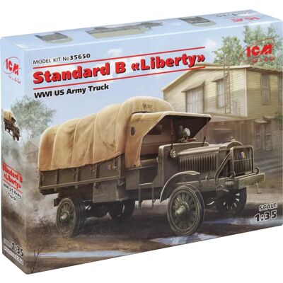 ICM Modellbausatz Liberty WWI US Army Truck - 1:35 ICM Modellbausatz Liberty WWI US Army Truck - 1:35