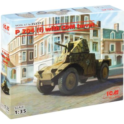 ICM Panzerspahwagen P 204 (f) - 1:35 Deutsches Panzerfahrzeug ICM Panzerspahwagen P 204 (f) - 1:35 Deutsches Panzerfahrzeug