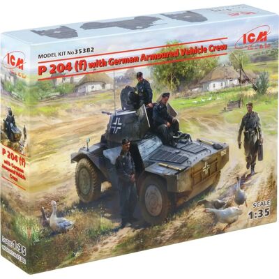 ICM Panzerspahwagen P 204 (f) Militärmodell - 1:35 ICM Panzerspahwagen P 204 (f) Militärmodell - 1:35