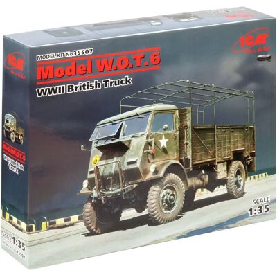 ICM W.O.T. 6 WWII Britischer Truck Bausatz - 1:35 ICM W.O.T. 6 WWII Britischer Truck Bausatz - 1:35