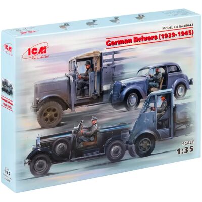ICM 35642 Deutsche Fahrer WWII 1:35 Modellfiguren ICM 35642 Deutsche Fahrer WWII 1:35 Modellfiguren