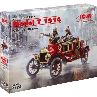 ICM 1:24 Auto-Modellbausatz - Feuerwehrauto mit Besatzung ICM 1:24 Auto-Modellbausatz - Feuerwehrauto mit Besatzung