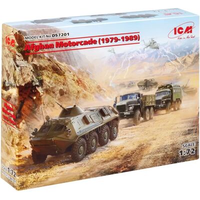 ICM Afghan Motorcade Modellbausatz - 1:72 Diorama ICM Afghan Motorcade Modellbausatz - 1:72 Diorama