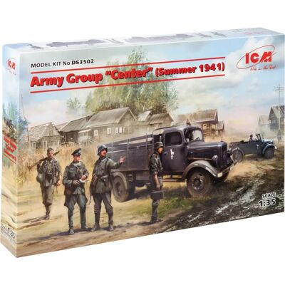 ICM Heeresgruppe Mitte 1:35 Diorama-Set WWII - Militärmodellbausatz ICM Heeresgruppe Mitte 1:35 Diorama-Set WWII - Militärmodellbausatz