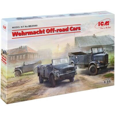 ICM Kfz.1 Horch 108 Typ 40 Militärmodell - 1:35 Skala ICM Kfz.1 Horch 108 Typ 40 Militärmodell - 1:35 Skala