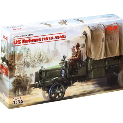 ICM US Fahrer 1917-1918 - Modellfiguren ICM US Fahrer 1917-1918 - Modellfiguren