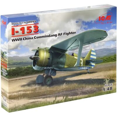 ICM 1:48 WWII China Guomindang Luftwaffe Modellbausatz ICM 1:48 WWII China Guomindang Luftwaffe Modellbausatz